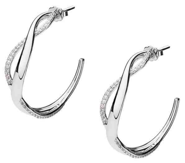 Brosway Náušnice se zirkony Ribbon BBN21 + 2 měsíce na vrácení zboží