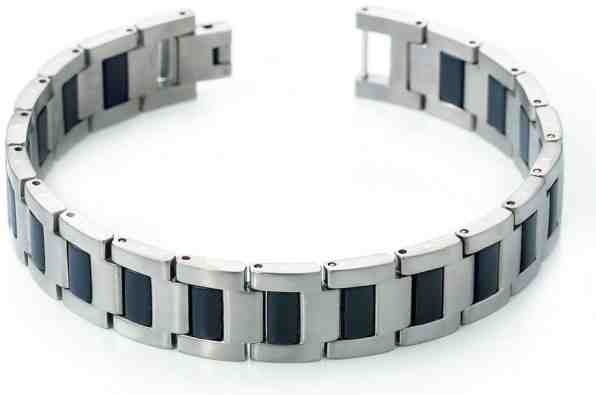 Boccia Titanium Pánský titanový náramek 0334-01 + 2 měsíce na vrácení zboží