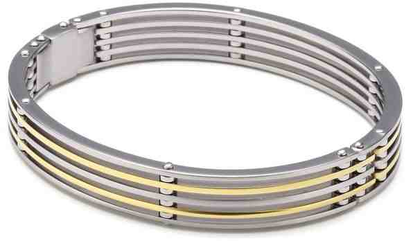 Boccia Titanium Bicolor titanový náramek 0335-02 + 2 měsíce na vrácení zboží