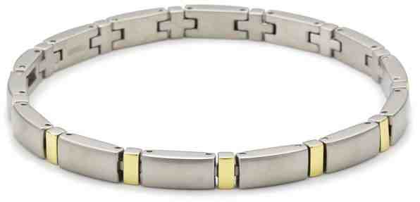 Boccia Titanium Titanový bicolor náramek 0371-02 + 2 měsíce na vrácení zboží