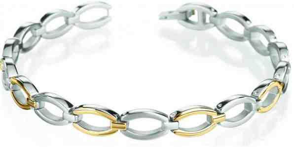 Boccia Titanium Titanový bicolor náramek 0383-02 + 2 měsíce na vrácení zboží