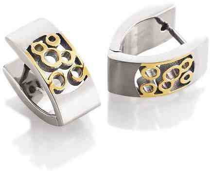 Boccia Titanium Titanové bicolor náušnice 0579-02 + 2 měsíce na vrácení zboží