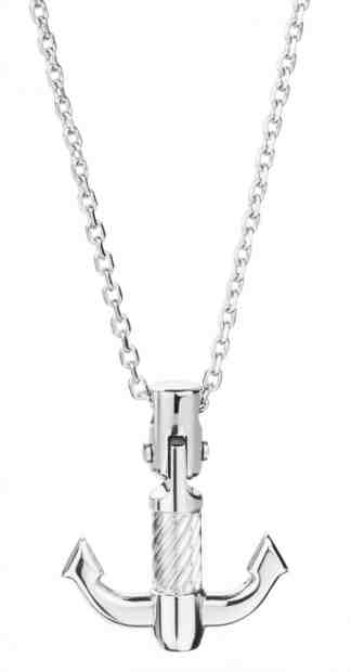 Brosway Pánský ocelový náhrdelník s kotvou Bounty BOU02 + 2 měsíce na vrácení zboží