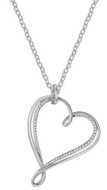 Brosway Náhrdelník se srdcem Ribbon Mini BBN07 (řetízek, přívěsek) + 2 měsíce na vrácení zboží