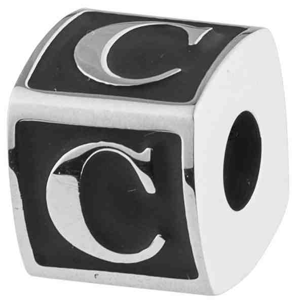 Brosway Ocelový přívěsek Alphabet C TJ Man BTJN46 + 2 měsíce na vrácení zboží