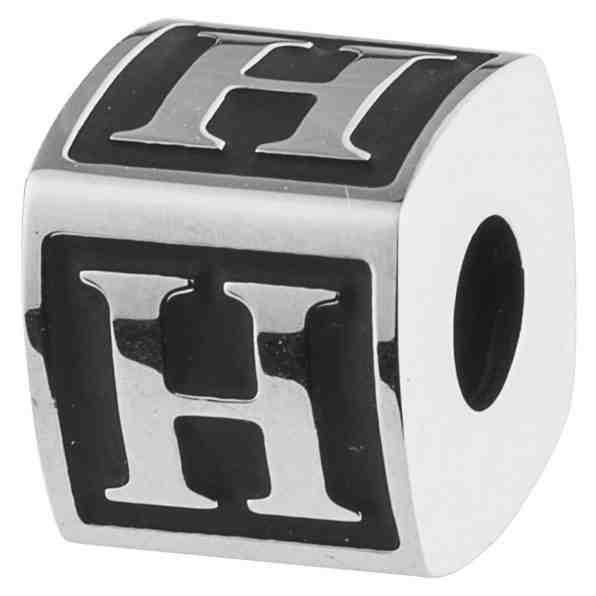 Brosway Ocelový přívěsek Alphabet H TJ Man BTJN51 + 2 měsíce na vrácení zboží