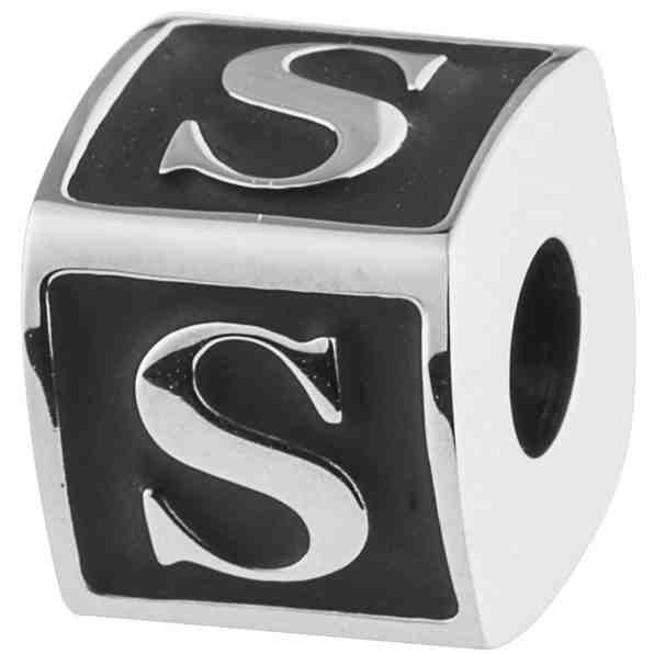 Brosway Ocelový přívěsek Alphabet S TJ Man BTJN62 + 2 měsíce na vrácení zboží