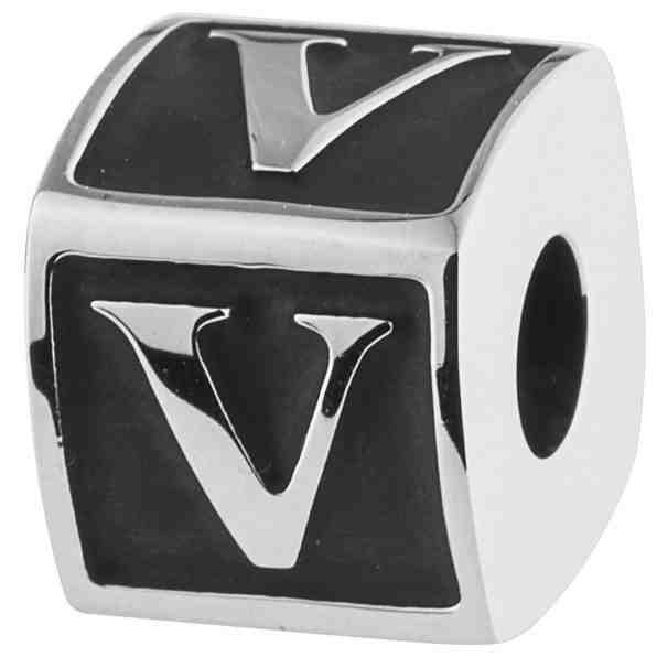 Brosway Ocelový přívěsek Alphabet V TJ Man BTJN65 + 2 měsíce na vrácení zboží