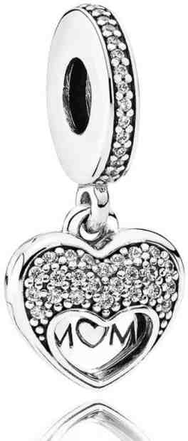 Pandora Otevíratelný přívěsek Miluji svou maminku 792071CZ + 2 měsíce na vrácení zboží