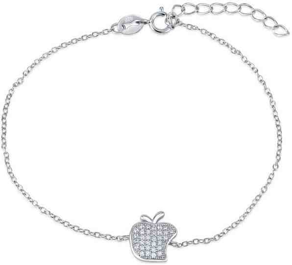 Silvego Stříbrný náramek Apple JJJB00010 + 2 měsíce na vrácení zboží