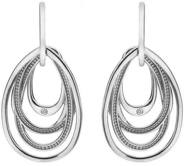 Hot Diamonds Stříbrné náušnice s diamanty Chandelier Vintage Drop DE496 + 2 měsíce na vrácení zboží