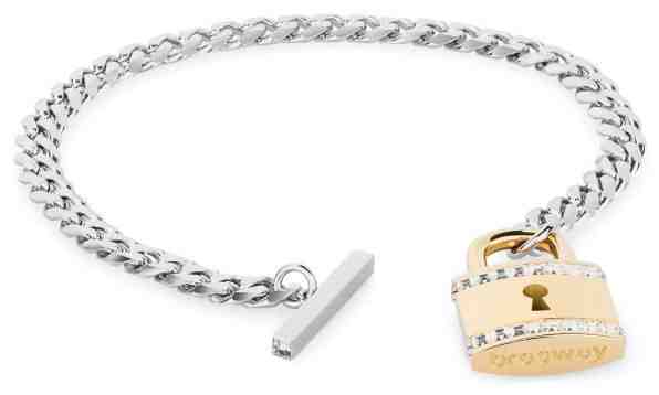 Brosway Ocelový bicolor náramek se zámkem Private BPV12 + 2 měsíce na vrácení zboží
