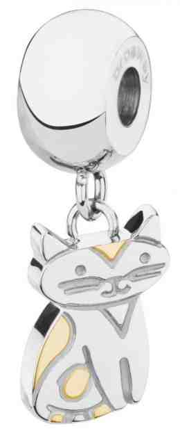 Brosway Ocelový bicolor přívěsek Cat Très Jolie BTJM139 + 2 měsíce na vrácení zboží