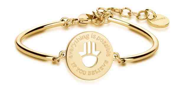 Brosway Ocelový náramek Hand of Fatima Chakra BHK45 + 2 měsíce na vrácení zboží