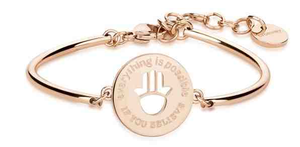 Brosway Ocelový náramek Hand of Fatima Chakra BHK46 + 2 měsíce na vrácení zboží