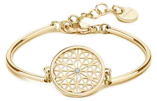 Brosway Ocelový mandala náramek Flower of Life Chakra BHK56 + 2 měsíce na vrácení zboží