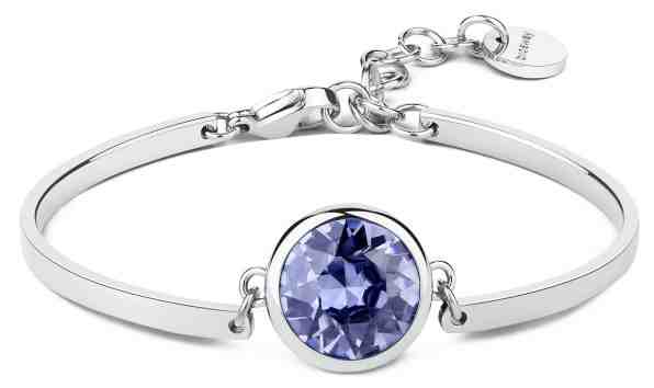 Brosway Ocelový náramek Lilac Crystal Chakra BHK82 + 2 měsíce na vrácení zboží