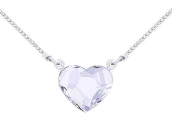 Preciosa Náhrdelník s čirým krystalem Amore 2030 00 + 2 měsíce na vrácení zboží