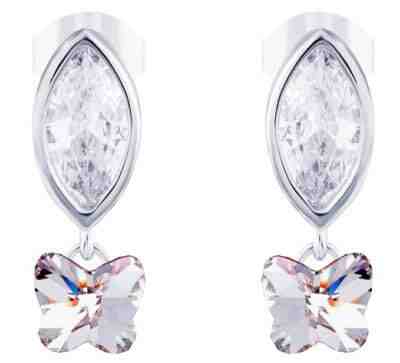 Preciosa Stříbrné náušnice s krystalem Tree of Life 6073 00 + 2 měsíce na vrácení zboží