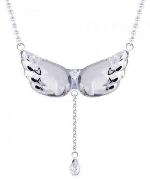 Preciosa Stříbrný náhrdelník s krystalem Crystal Wings 6064 00 + 2 měsíce na vrácení zboží