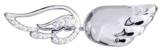 Preciosa Stříbrný otevřený prsten s krystalem Crystal Wings 6066 00 + 2 měsíce na vrácení zboží