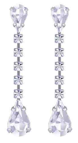 Preciosa Náušnice s krystaly Freedom 2009 00 + 2 měsíce na vrácení zboží