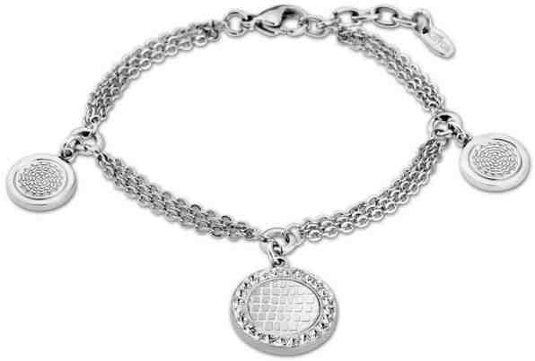 Lotus Style Ocelový náramek s přívěsky LS1778-2/1 + 2 měsíce na vrácení zboží