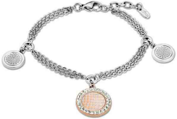 Lotus Style Ocelový náramek s přívěsky LS1778-2/2 + 2 měsíce na vrácení zboží