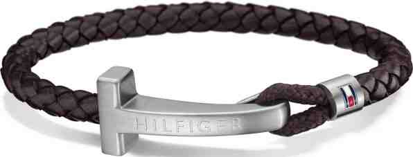 Tommy Hilfiger Tmavě hnědý kožený náramek TH2700869 + 2 měsíce na vrácení zboží