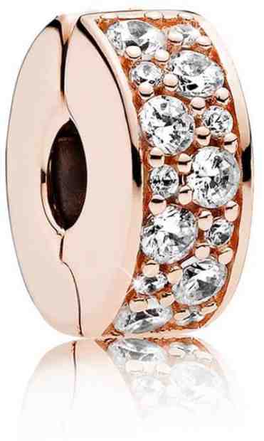 Pandora Bronzový klip s krystaly 781817CZ + 2 měsíce na vrácení zboží