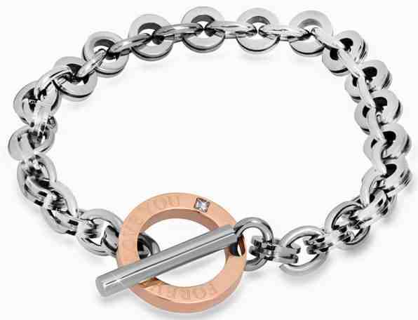 Troli Masívnější ocelový náramek s americkým zapínáním + 2 měsíce na vrácení zboží