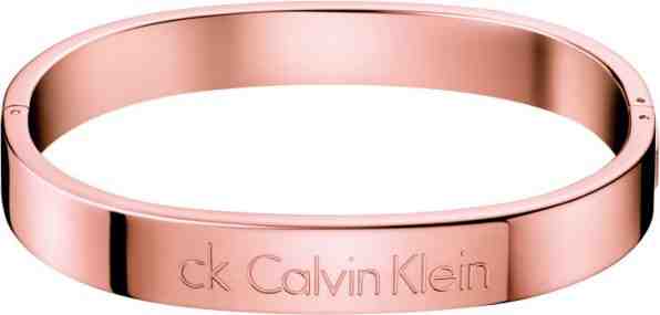 Calvin Klein Pevný bronzový náramek Hook KJ06PD1002 5,8 x 4,6 cm - S + 2 měsíce na vrácení zboží