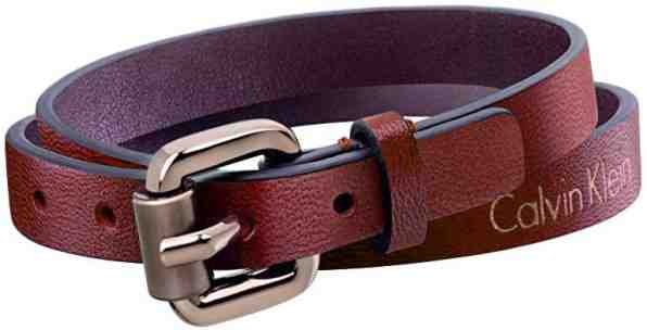 Calvin Klein Moderní kožený náramek Adventure KJ5NRB6901 38 cm - S + 2 měsíce na vrácení zboží