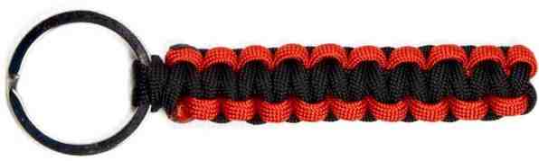 Cordell Paracord přívěsek Červená-Černá + 2 měsíce na vrácení zboží