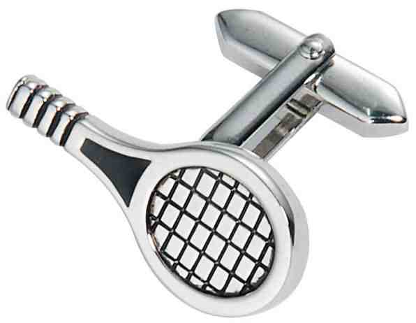 Starck Schmuck Manžetové knoflíčky Tenisová raketa 36.955R + 2 měsíce na vrácení zboží