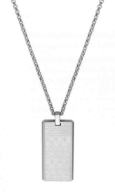 Dici Milano Ocelový náhrdelník pro muže DCNL50160100 + 2 měsíce na vrácení zboží