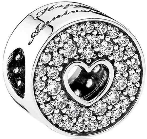 Pandora Stříbrný korálek Šťastné výročí 791977CZ + 2 měsíce na vrácení zboží