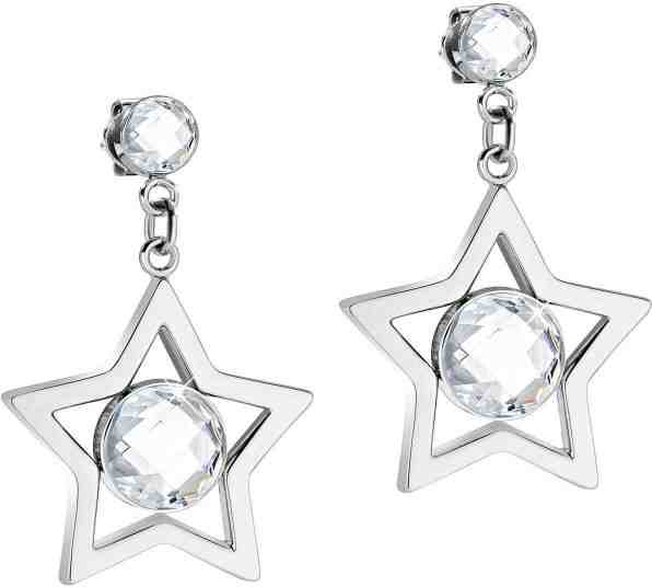Morellato Hvězdné ocelové náušnice Cosmo SAKI11 + 2 měsíce na vrácení zboží