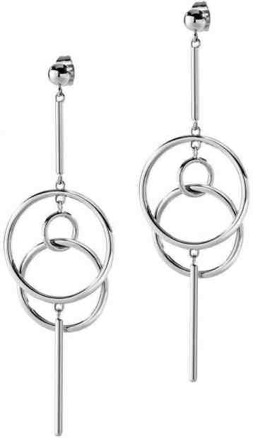 Morellato Výrazné ocelové náušnice Cerchi SAKM14 + 2 měsíce na vrácení zboží