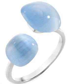 Morellato Stříbrný prsten zdobený kočičím okem Gemma SAKK16 56 mm + 2 měsíce na vrácení zboží