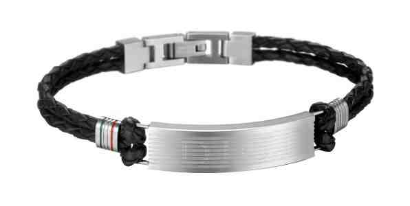 Dici Milano Pánský kožený náramek DCBR50060100 + 2 měsíce na vrácení zboží