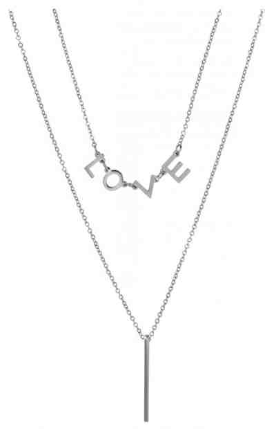 Troli Dvojitý náhrdelník Love + 2 měsíce na vrácení zboží