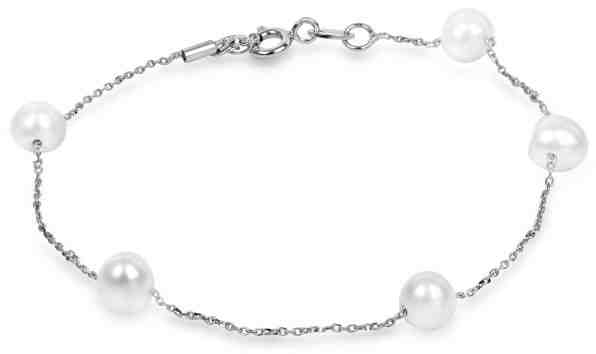 JwL Luxury Pearls Jemný perlový náramek JL0353 + 2 měsíce na vrácení zboží