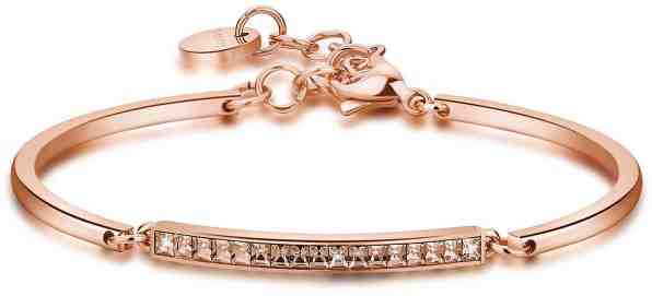 Brosway Ocelový náramek s krystaly Chakra BHK97 + 2 měsíce na vrácení zboží