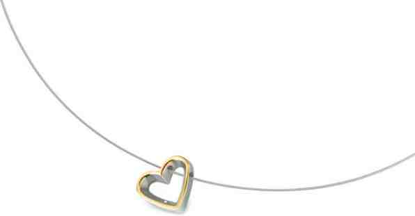 Boccia Titanium Bicolor přívěsek srdíčko 07014-02 + 2 měsíce na vrácení zboží