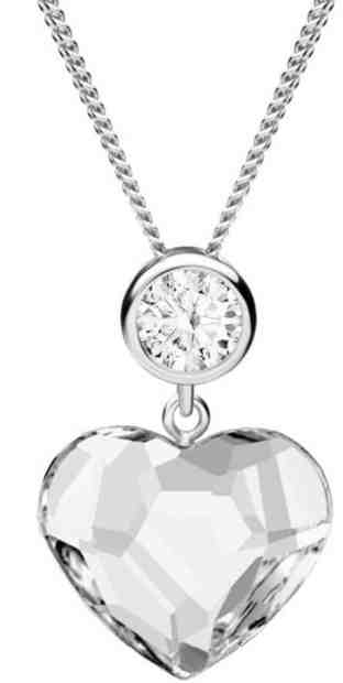 Preciosa Náhrdelník Amy s čirými krystaly 6100 00 + 2 měsíce na vrácení zboží
