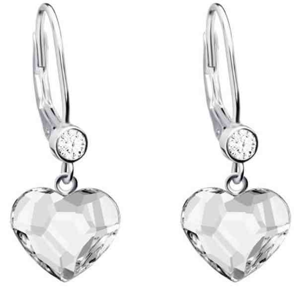 Preciosa Náušnice Lil s čirými krystaly 6101 00 + 2 měsíce na vrácení zboží