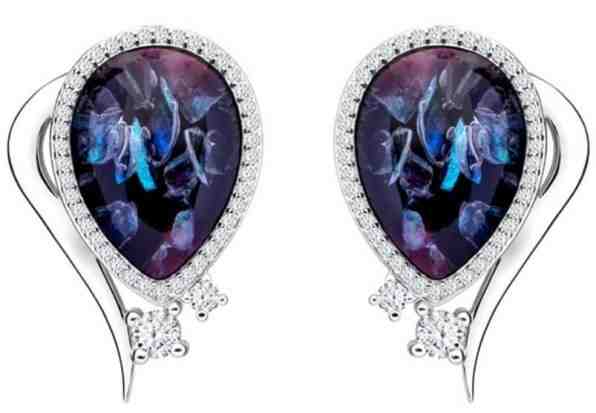 Preciosa Elegantní náušnice Ines Matrix 6111 26 + 2 měsíce na vrácení zboží