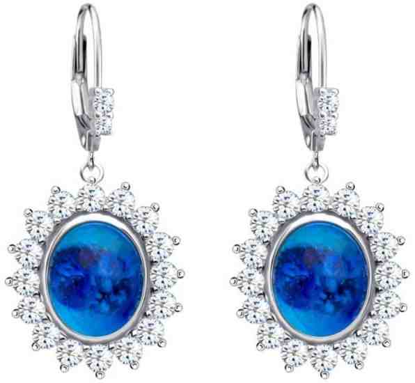 Preciosa Stříbrné náušnice Camellia 6107 68 + 2 měsíce na vrácení zboží