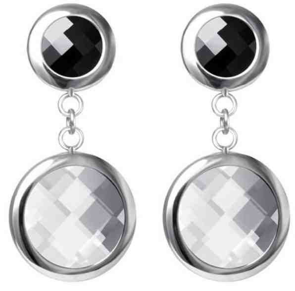 Preciosa Výrazné náušnice Ebony 7309 20 + 2 měsíce na vrácení zboží